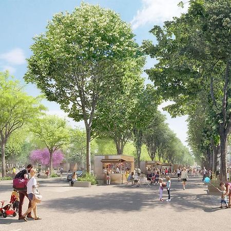 Quartier De Verdure "Cours Julien La Plaine "Chambre Privee Dans Appartement Marseille Bagian luar foto